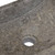 vidaXL Sink 17.7"x11.8"x4.7" Marble High Gloss Gray A949-149156