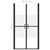 vidaXL Shower Door Half Frosted ESG (38.6"-39.8")x74.8" A949-150837