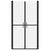 vidaXL Shower Door Frosted ESG (26.8"-28")x74.8" A949-150838