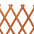 vidaXL Garden Trellis Fence Orange 59.1"x31.5" Solid Firwood A949-314826