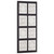 vidaXL Hand-Carved Wall Panel MDF 15.7"x31.5"x0.6" Black and White A949-321658