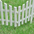 White Lawn Divider 17 pcs 32.8 ft A949-41227