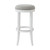 30" Gray And Antiqued White Solid Wood Swivel Backless Bar Height Bar Chair N270-524529
