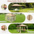 10 Feet x 13 Feet Tent Canopy Shelter with Removable Netting Sidewall-Tan - Color: Tan D681-NP10354CF 10 Feet x 13 Feet Tent Canopy Shelter with Removable Netting Sidewall-Tan - Color: Tan D681-NP10354CF