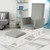 Baby Nursery Relax Rocker Rocking Chair Glider and Ottoman Cushion Set-Gray - Color: Gray D681-JV10395SL
