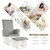 Baby Nursery Relax Rocker Rocking Chair Glider and Ottoman Cushion Set-Gray - Color: Gray D681-JV10395SL