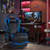 Ergonomic High Back Massage Gaming Chair with Pillow-Blue - Color: Blue D681-HW63196NY