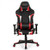 Reclining Swivel Massage Gaming Chair with Lumbar Support-Red - Color: Red D681-HW66185RE