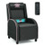Massage Gaming Recliner Chair with Headrest and Adjustable Backrest for Home Theater-Pink - Color:  D681-HW66535PI