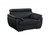 32" To 38" Black Captivating Leather Chair N270-329521