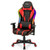 Gaming Chair Adjustable Swivel Computer Chair with Dynamic LED Lights-Red - Color: Red D681-CB10223RE