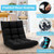 14-Position Adjustable Folding Lazy Gaming Sofa-Black - Color: Black D681-HW66636DK