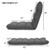 14-Position Adjustable Folding Lazy Gaming Sofa-Gray - Color: Gray D681-HW66636GR 14-Position Adjustable Folding Lazy Gaming Sofa-Gray - Color: Gray D681-HW66636GR