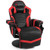 Ergonomic High Back Massage Gaming Chair with Pillow-Red - Color: Red D681-HW63196RE
