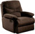 35" Chocolate Microfiber Recliner N270-320535
