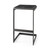 30" Black Solid and Manufactured Wood Backless Bar Height Bar Chair N270-393437