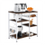 3-Tier Industrial Kitchen Baker's Rack Utility Microwave Oven Stand Storage Cart Workstation Shelf T575-S0671275698
