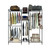 Closet Organizer Metal Garment Rack Portable Clothes Hanger Home Shelf T575-S0671273347 Closet Organizer Metal Garment Rack Portable Clothes Hanger Home Shelf T575-S0671273347