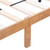 Queen Size Wood Platform Bed Frame,No Box Spring Needed,Strong Wood Slat Support, Easy Assembly T575-S0671358745