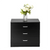 Wood Simple 3-Drawer Dresser Black T575-S0671267742