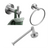 High Quality Rustproof 304 Stainless Steel Brushed Silver Polishing Bathroom Accessories Set Robe H T575-S0671295065 High Quality Rustproof 304 Stainless Steel Brushed Silver Polishing Bathroom Accessories Set Robe H T575-S0671295065