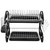 Multifunctional Dual Layers Bowls & Dishes & Chopsticks & Spoons Collection Shelf Dish Drainer Black T575-S0671277453 Multifunctional Dual Layers Bowls & Dishes & Chopsticks & Spoons Collection Shelf Dish Drainer Black T575-S0671277453