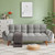 New Design Linen Sofa Furniture Adjustable Backrest Easily Assembled Recliners-GRAY T575-V0671301326 New Design Linen Sofa Furniture Adjustable Backrest Easily Assembled Recliners-GRAY T575-V0671301326
