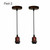 Pendant Light Kit Cord Hanging Light Socket Lamp Holder E26~1122 T575-V0671387556