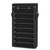 10 Tiers Shoe Rack with Dustproof Cover Closet Shoe Storage Cabinet Organizer Black T575-S0671290381