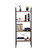 4 Tiers Industrial Ladder Shelf, Vintage Bookshelf, Storage Rack Shelf for Office, Bathroom, Living T575-S0671266988
