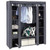 69" Portable Clothes Closet Wardrobe Storage Organizer with Non-Woven Fabric Quick and Easy to Asse T575-S0671268594