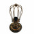 Industrial Vintage Wall Light with Adjustable Joint Wire Metal Cage Wall Sconce Fixture~1609 T575-S0671386551