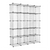 20-Cube Organizer Cube Storage Storage Shelves Wire Cube Storage Origami Shelves Metal Grid Multifu T575-S0671291555