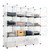 16-Cube Storage Shelf Cube Shelving Bookcase Bookshelf Organizing Closet Toy Organizer Cabinet Whit T575-S0671290886
