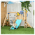 Wooden Swing Set Toddler Slide T575-S0671348371