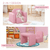2-in-1 Multifunctional Kids Sofa-Pink T575-S0671421959