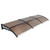 300 x 96 Household Application Door & Window Awnings Brown Board & Black Holder T575-S0671280174 300 x 96 Household Application Door & Window Awnings Brown Board & Black Holder T575-S0671280174