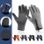 Color: green, Gloves Size: XL - Touchscreen Warm Gloves Outdoor Cycling Driving Motorcycle Waterpro F640-12000041445236804