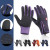Color: Red, Gloves Size: L - Touchscreen Warm Gloves Outdoor Cycling Driving Motorcycle Waterproof  F640-12000041445236813