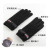 Color: black - Men's Winter r?µ?‡?°?‚ Suede Warm Split Military Finger Gloves Outdoor Riding Ski Fi F640-12000044608272743