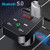 Bluetooth-compatible 5.0 Fm Car  Transmitter Wireless Audio Receiver Hands-free Calling 2.1a Mp3 Pl K484-PEL_0L9AT2PJ