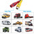 12-24v Wire Control Car Monitor TFT LCD 360-degree Rotating Camera Truck Parking Rear View System ( K484-PEL_0PXEL58S
