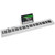 VEVOR 88 Key Folding Keyboard Piano Portable Foldable Piano Bluetooth MIDI White E415-ZDSMGQ88JBSWOIOKJV9