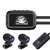 Motorcycle Dash Cam 150° Wide Angle, HD 1080P Front and Rear Camera Driving Recorder, Loop Recordin K484-FQZAU_Y628AWYU