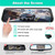 10-inch Streaming Media Rearview Mirror Recorder 1080P HD 2.5d Full Screen Reversing Recorder Black K484-PAU_0GA3PXKH