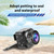 360 Panoramic Camera All-round Wired Ahd720 Dash Cam Night Vision Waterproof for Android Black K484-PAU_0G4BA478
