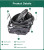 Color Name: Silver, Voltage: 24V - 170?° AHD 1080P Flip Emblem Rear View Reverse Backup Camera For  F640-12000038980654275