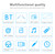 4.1 inch HD Car MP5 Bluetooth Hands-free Vehicle MP5 Player Card Radio 4022D with Rear Camera black K484-PAU_06DFCSMQ