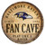 Baltimore Ravens Sign Wood 14 Inch Round Barrel Top Design Z157-9416628494
