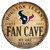 Houston Texans Sign Wood 14 Inch Round Barrel Top Design Z157-9416628490